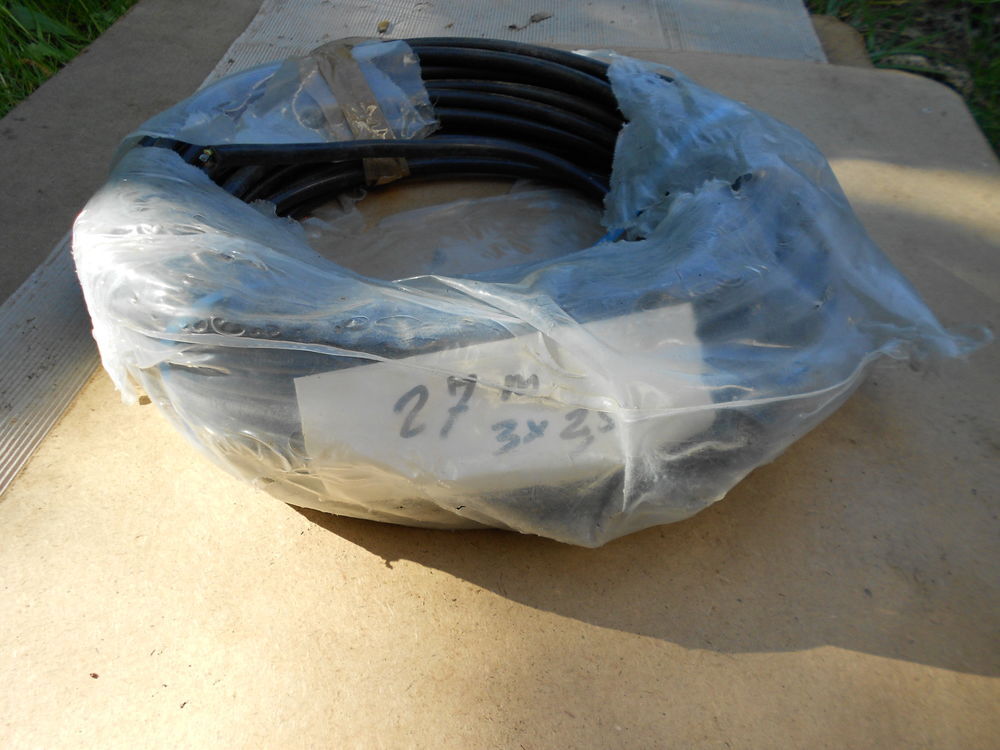 cable &eacute;lectrique RO2V 3x2,5 mm2 Bricolage