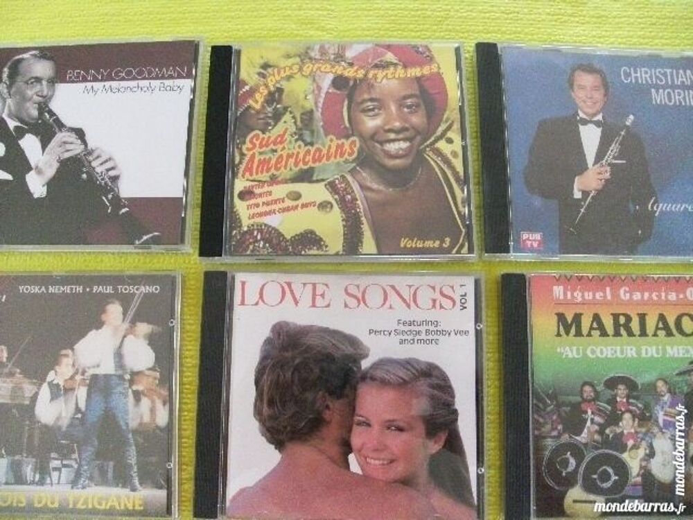 LOT 4O CD LES PLUS GRANDS ORCHESTRES CD et vinyles