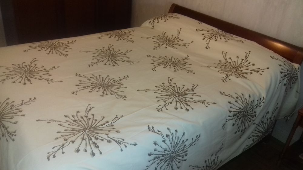 jet&eacute; de lit Décoration