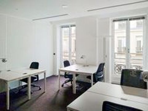   Espace de bureau ouvert pour 15 personnes à Paris Madeleine  
