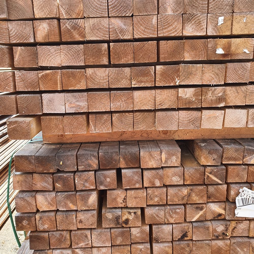 Chevrons 75 x 75 mm 2 Longueurs en 3m ou 5m Bricolage