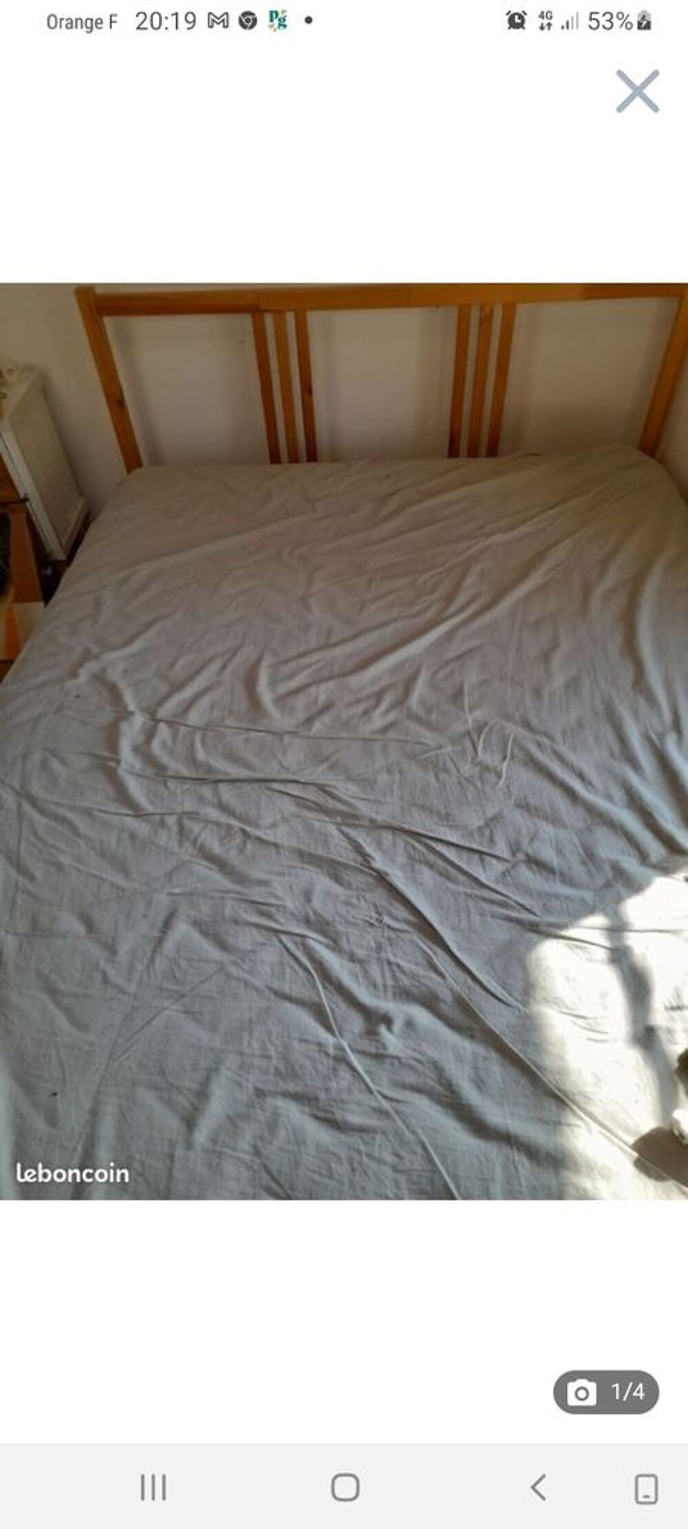 Lit + matelas Meubles