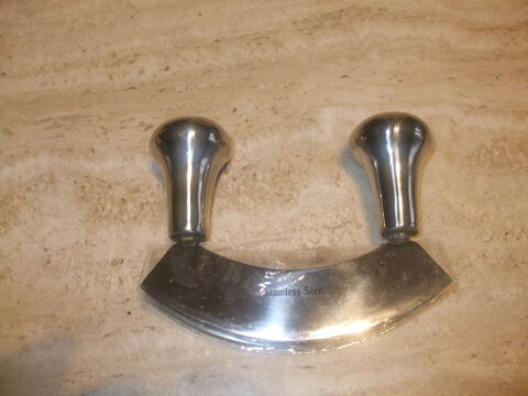 Hachoir manuel en acier avec planche en bois 20 Le Vivier-sur-Mer (35)