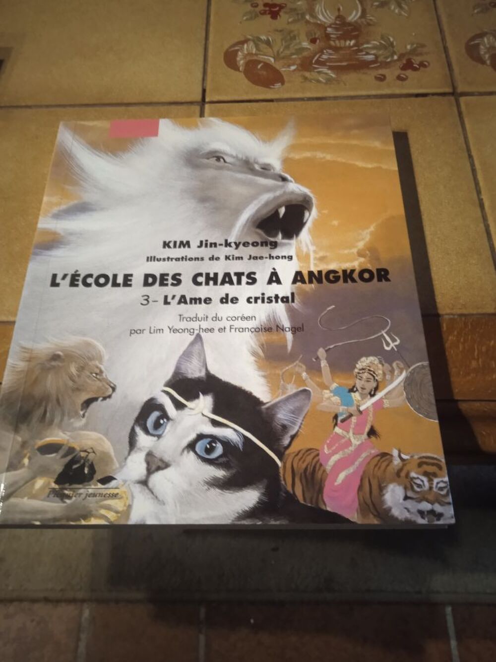 L'&eacute;cole des chats &agrave; Angkor Tome 3 : l'&acirc;me de cristal Livres et BD