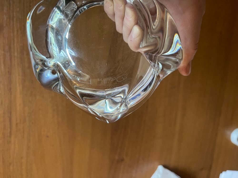 Vide poche en cristal Daum France 