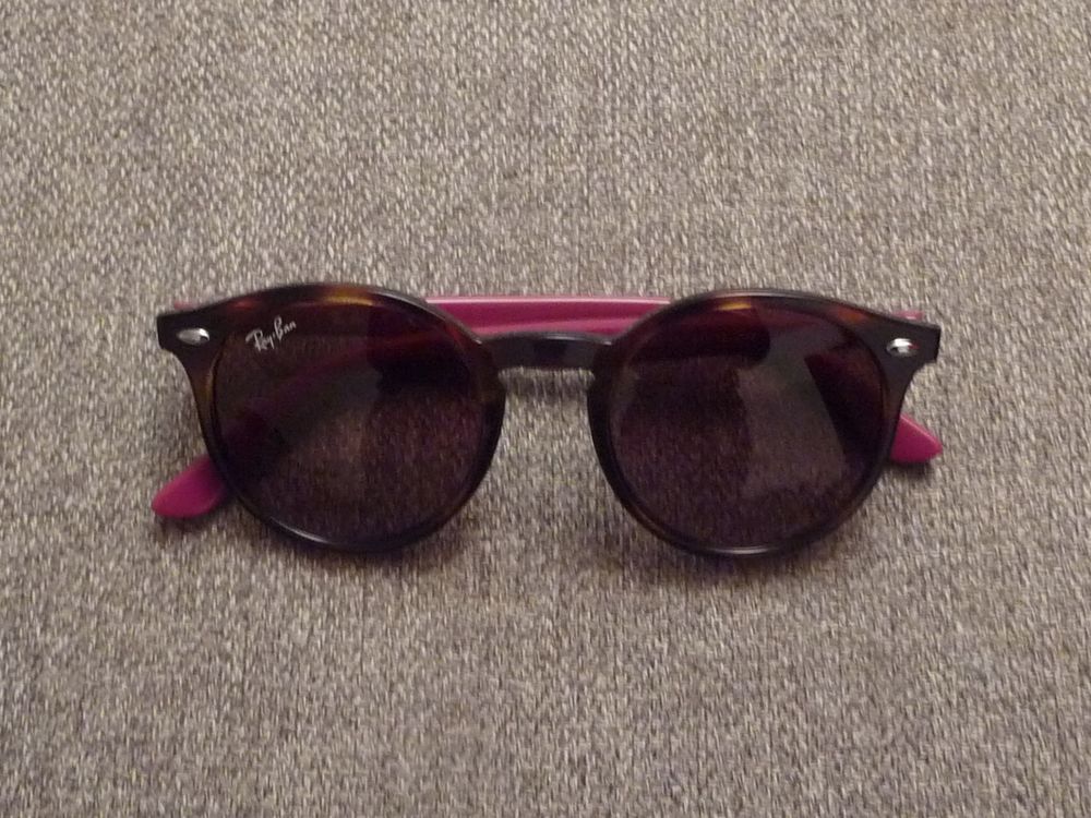 Monture/ Lunette de Vue Rond Pantos Marron et Rose- Ray Ban Bijoux et montres
