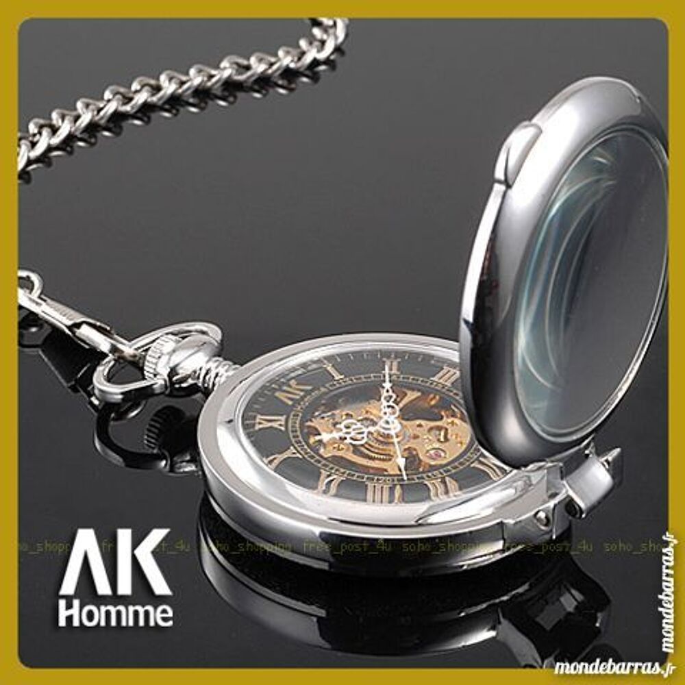 MONTRE GOUSSET SQUELETTE m&eacute;canique SQ0016 Bijoux et montres