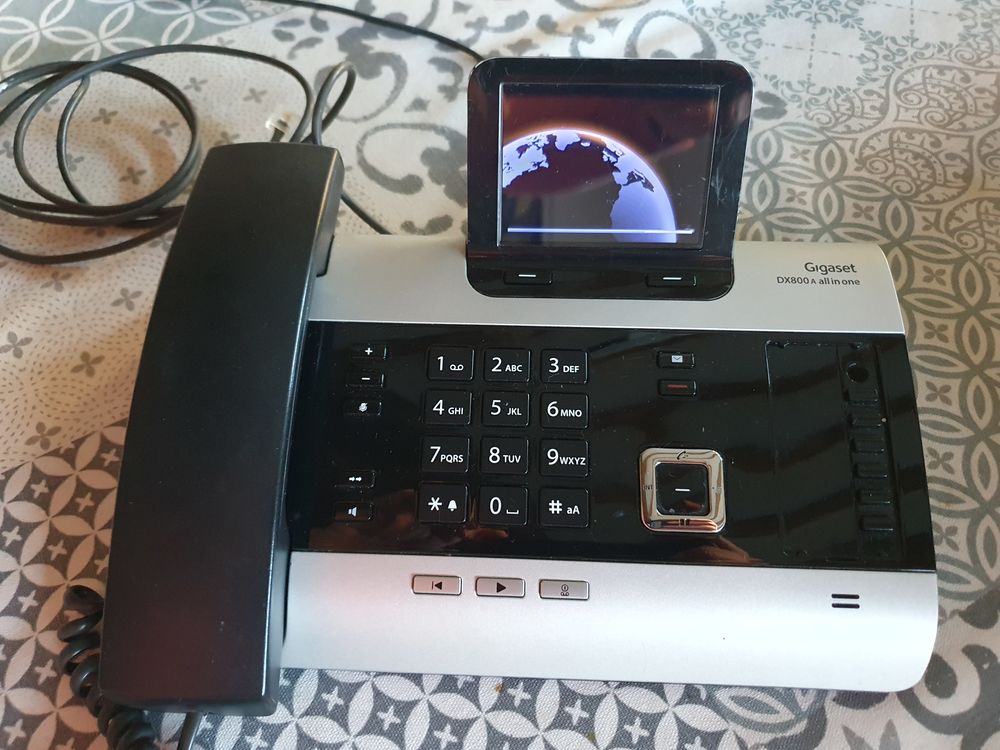 Terminal t&eacute;l&eacute;phonique Gigaset DX800 A all in one Tlphones et tablettes