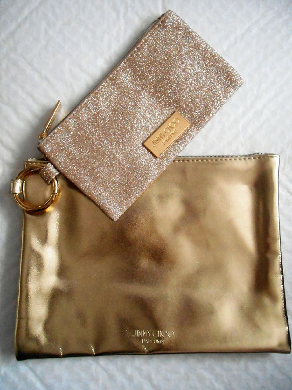 Lot de 2 Pochettes Jimmy CHOO : 