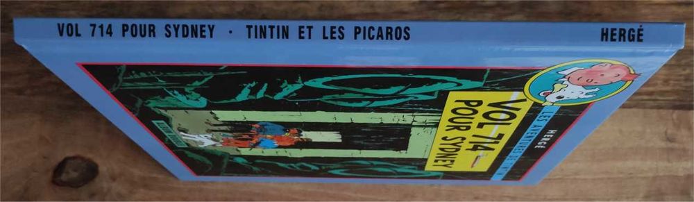 Vol 714 pour Sydney + Tintin et les Picaros (double BD 1988) Livres et BD
