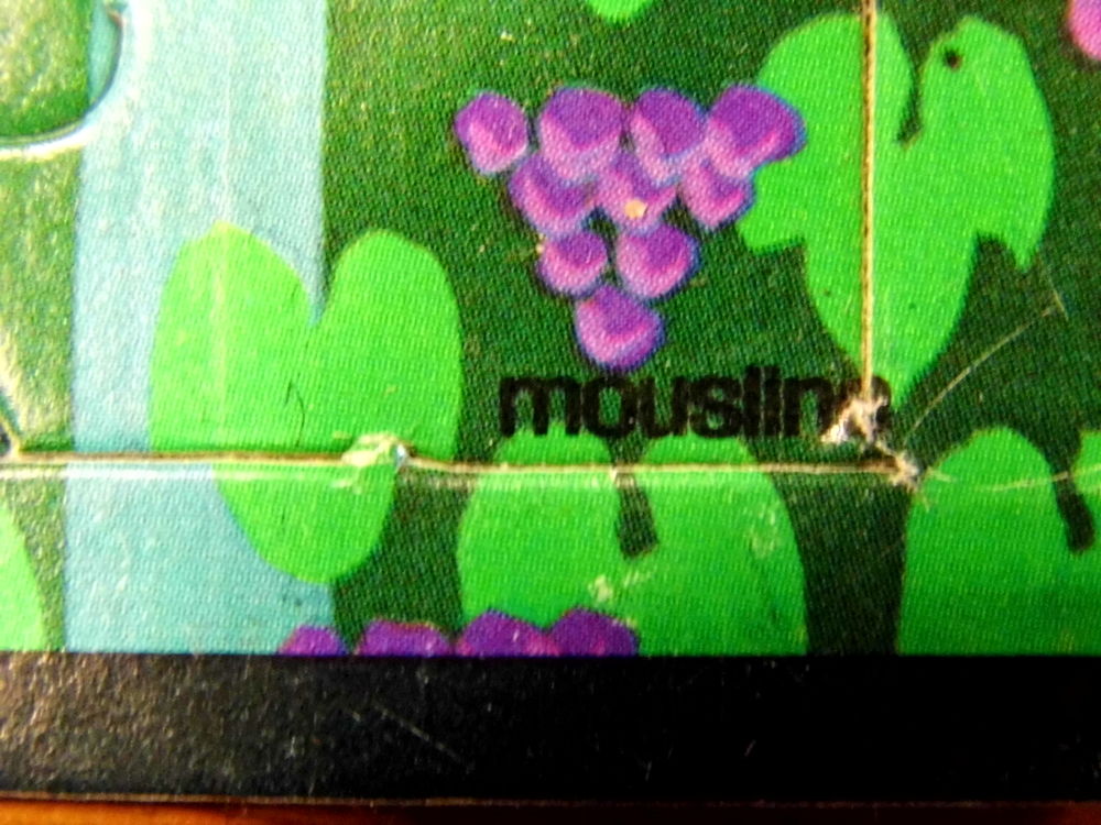 Jouet ancien puzzle publicitaire pur&eacute;e MOUSLINE deco vintage 