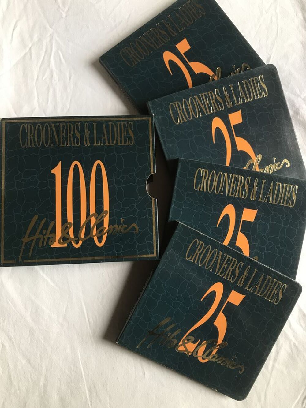 CD Crooners &amp; Ladies 100 Hits &amp; Classics Coffret CD et vinyles