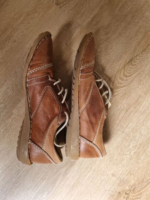 Chaussures à lacet en cuir naturel Thonon-les-Bains (74)
