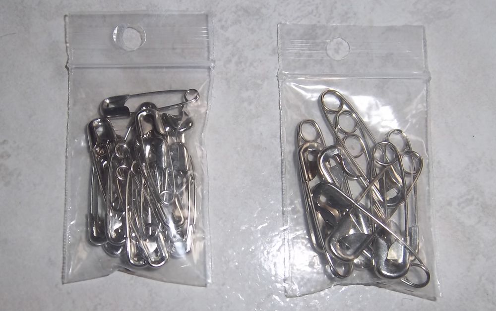 Gros lot &eacute;pingles de suret&eacute; 38 mm et 28 mm Bricolage