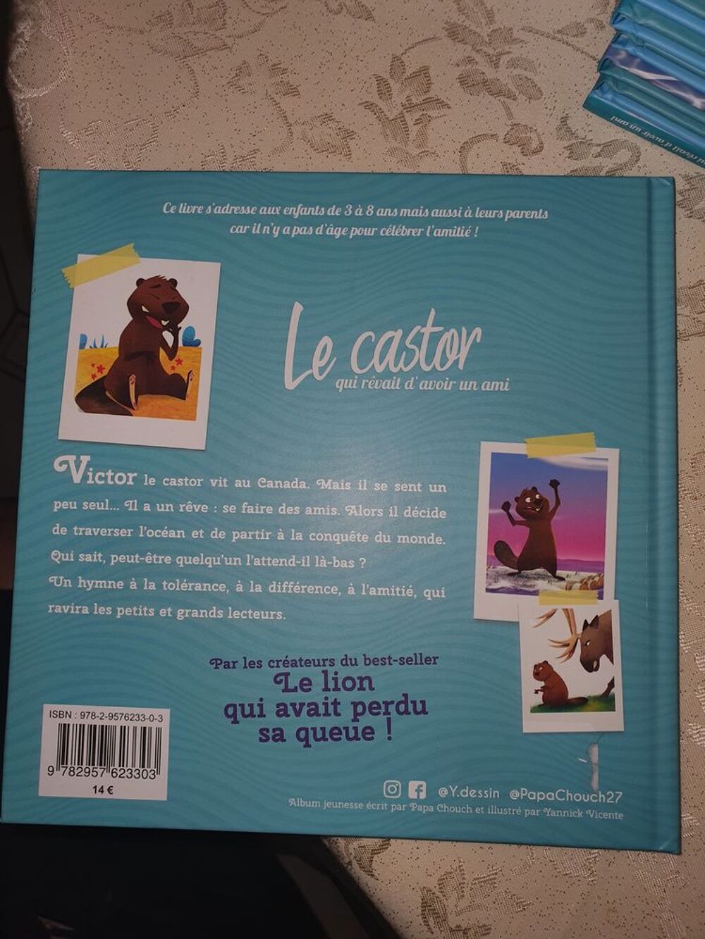 Le castor qui r&ecirc;vait d'avoir un ami Livres et BD