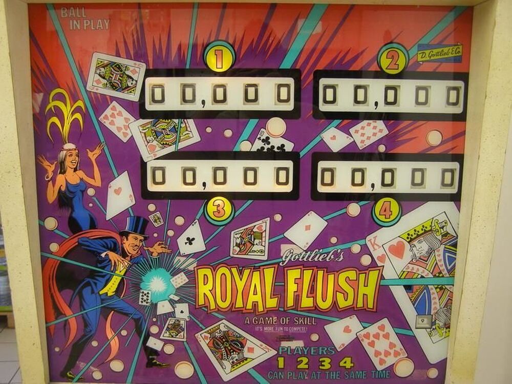 recherche flipper royale flush Jeux / jouets