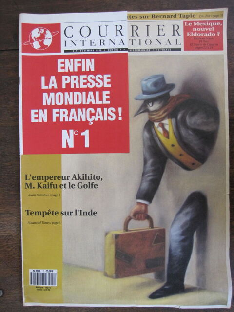 Numro 1  Courrier International  1990 0 Aix-en-Provence (13)