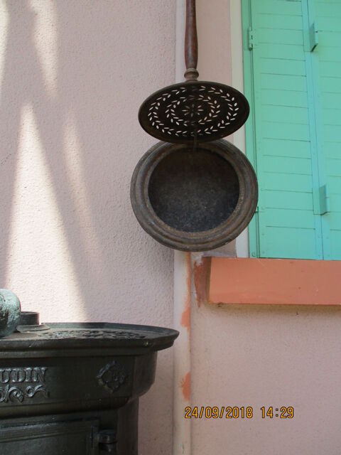 Bassinoire ou chauffe-lit 1950. 30 Le Vernois (39)