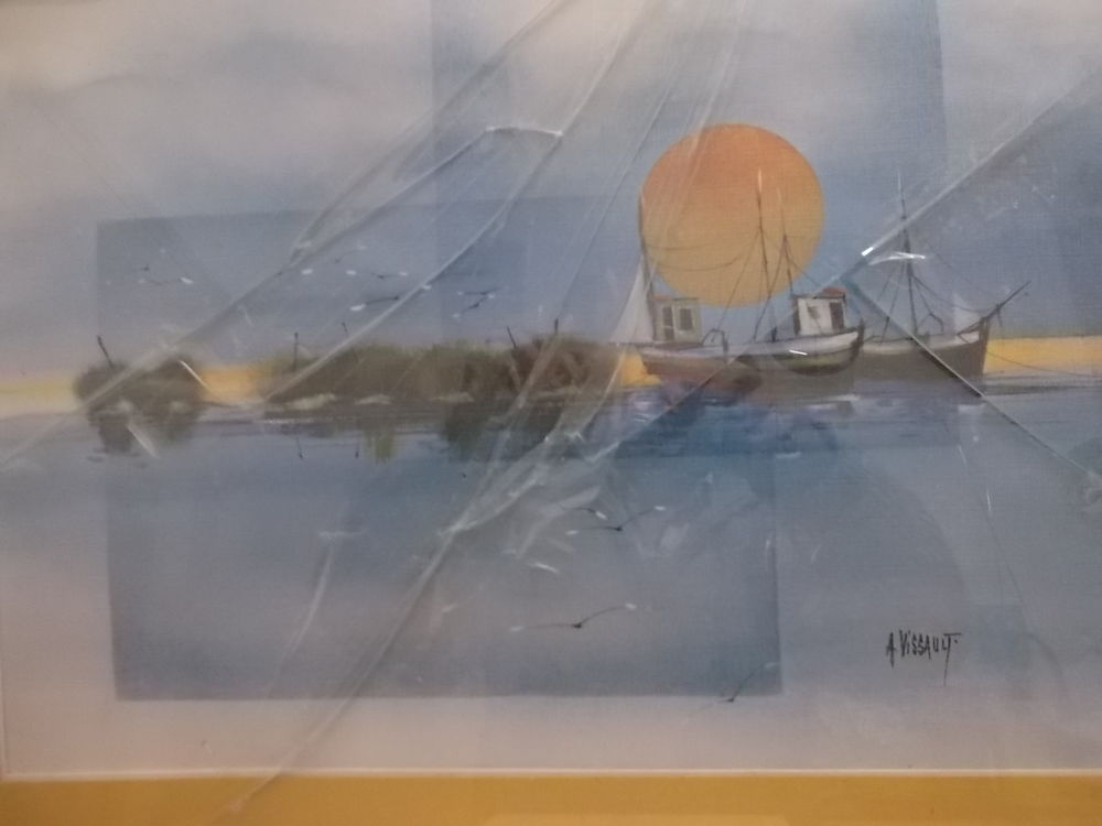 gravure SOUS VERRE 
