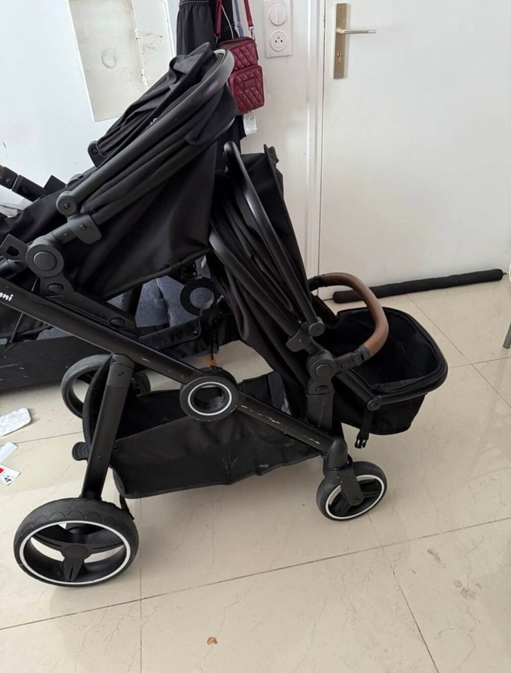 Poussette Double Mobilier enfants