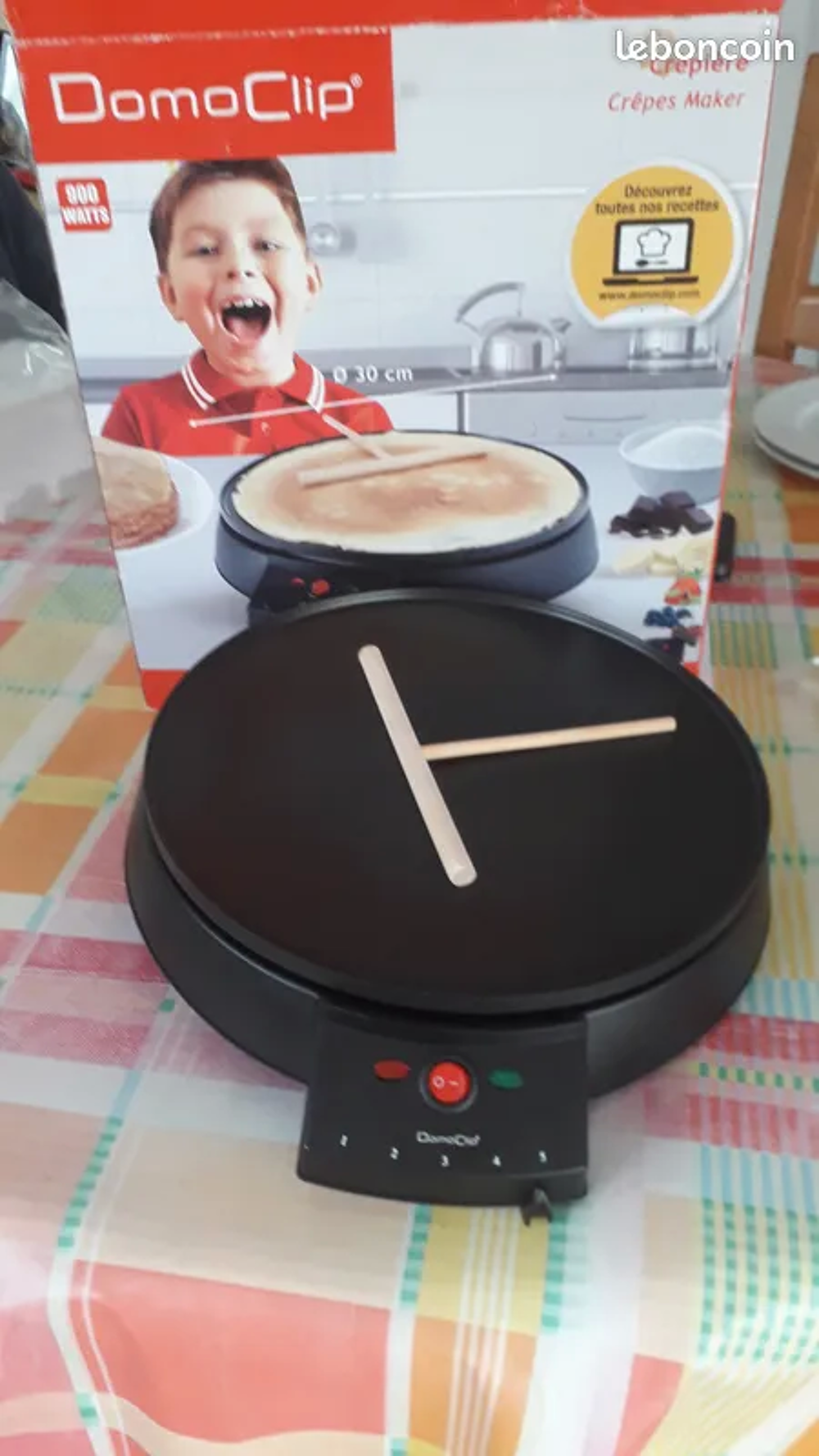 une cr&ecirc;pi&egrave;re neuf Electroménager