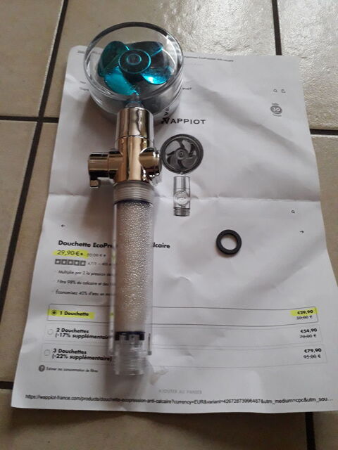 DOUCHETTE ECOPRESSION ANTI-CALCAIRE 6 Fr�vent (62)