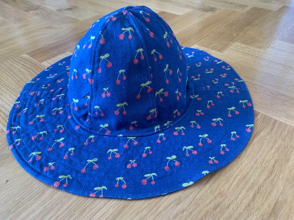 Enfant, Chapeau DPAM &agrave; motif Cerises, coton 10/14ans Vêtements enfants