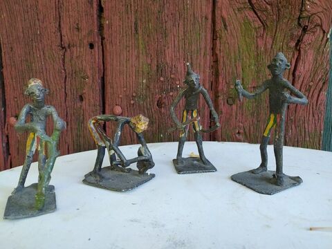 Figurines Métal Afrique Africain Métier Loches (37)