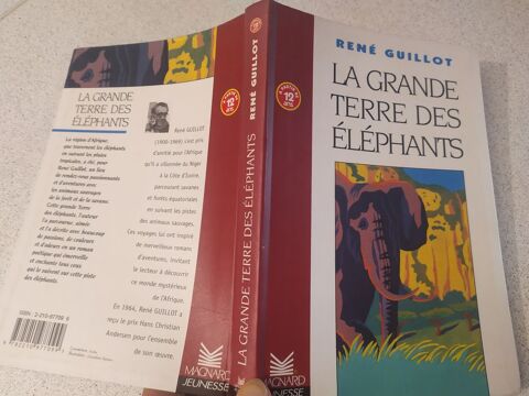 Roman d'aventure collège  La grande terre des éléphants  2 Tournefeuille (31)