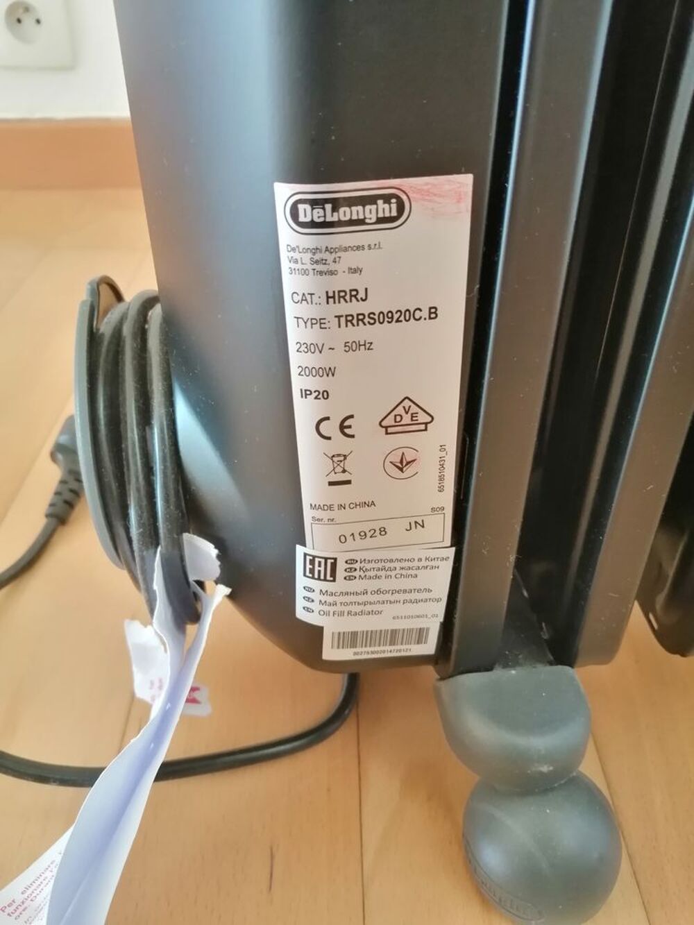 Chauffage portable - Delonghi Electroménager