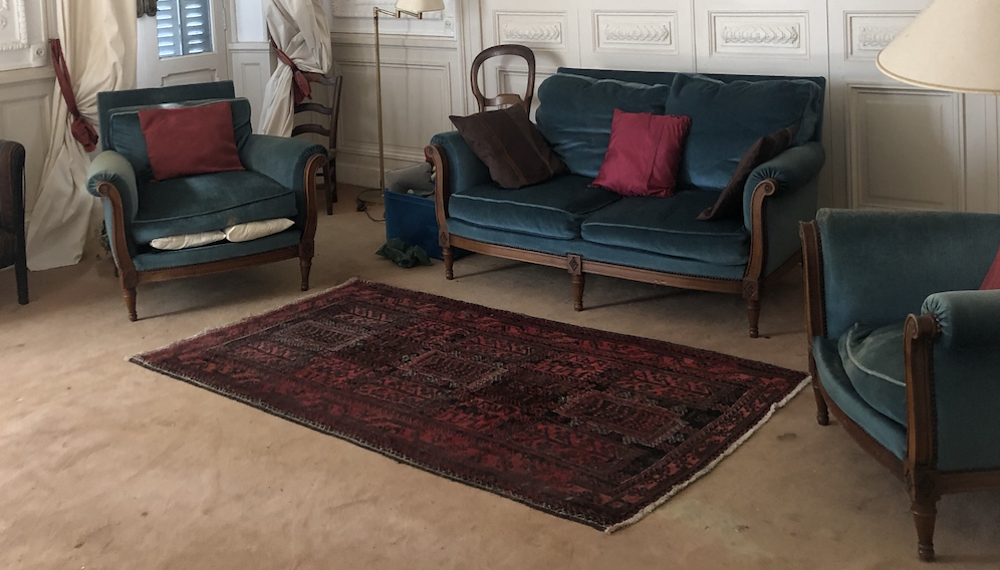 CANAPE ANCIEN ET 2 FAUTEUILS Meubles