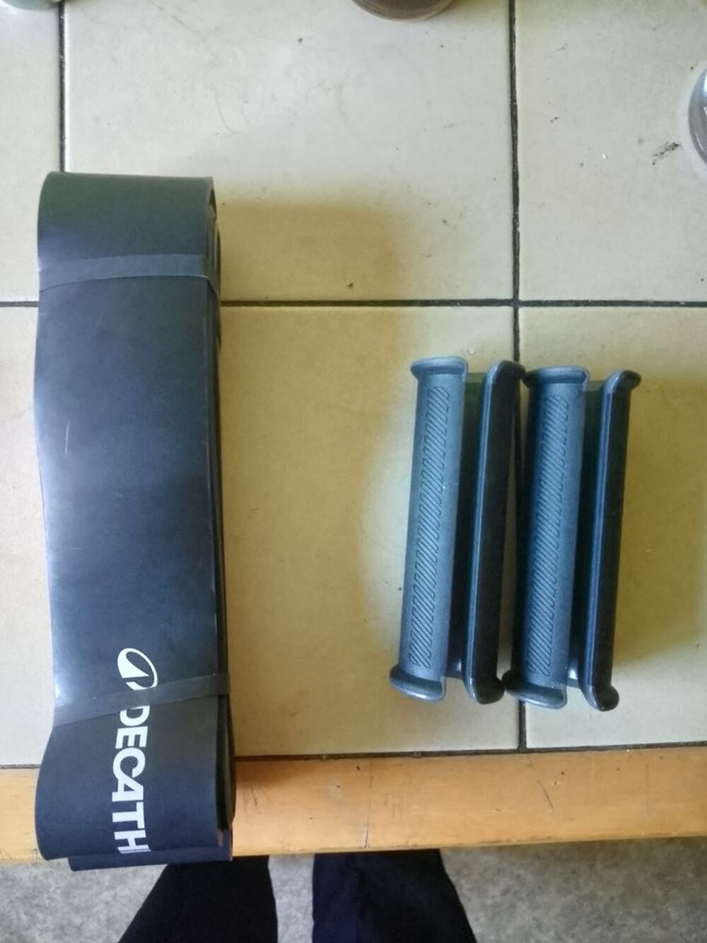 &Eacute;lastique 60 kl de r&eacute;sistance+ poign&eacute;es Sports