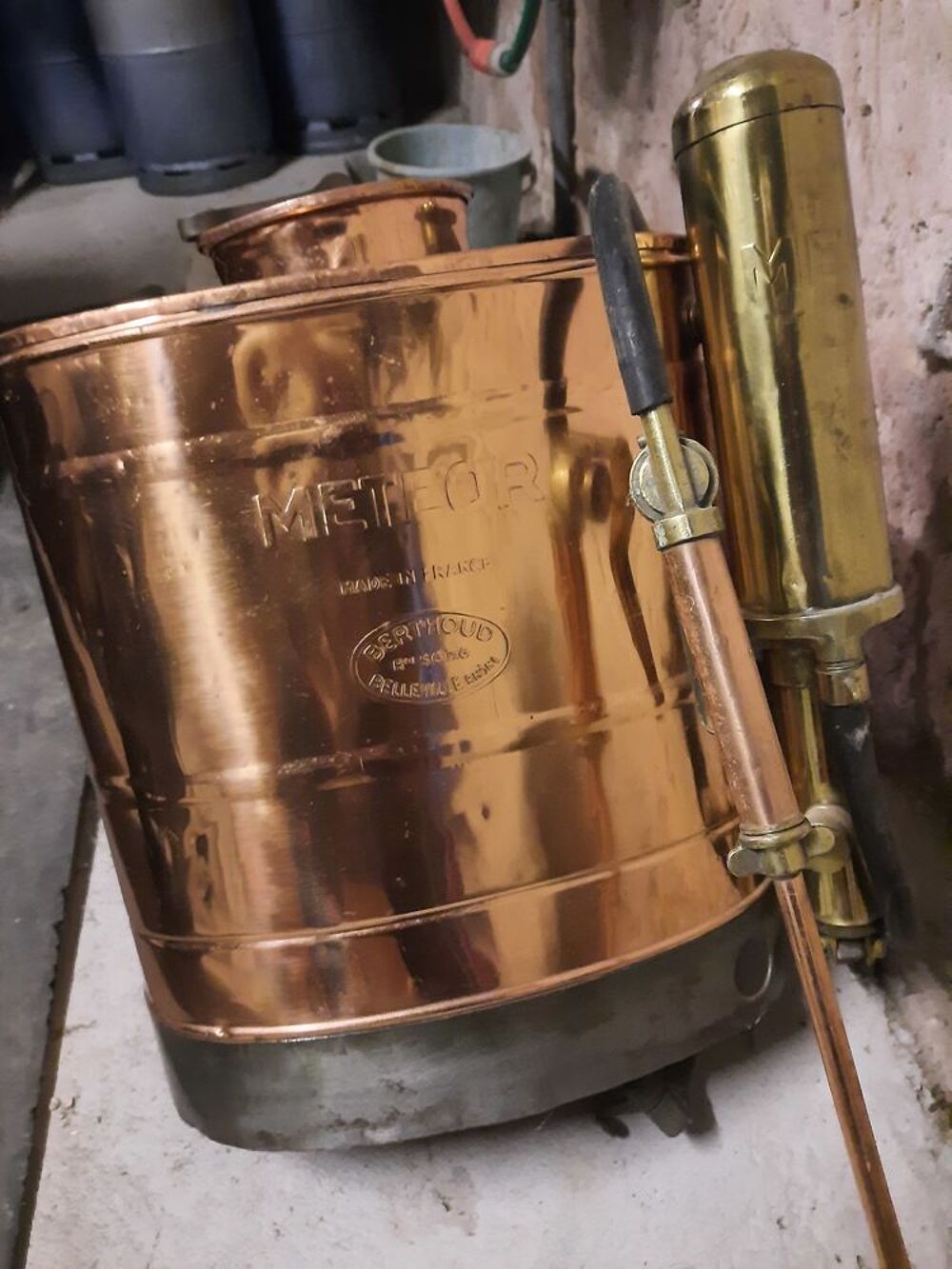 Pulverisateur cuivre Décoration