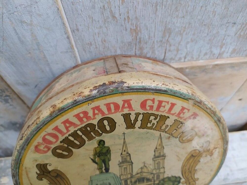 Boite Publicitaire Goiabada Geleada Ouro Velho Campos Do Rio 