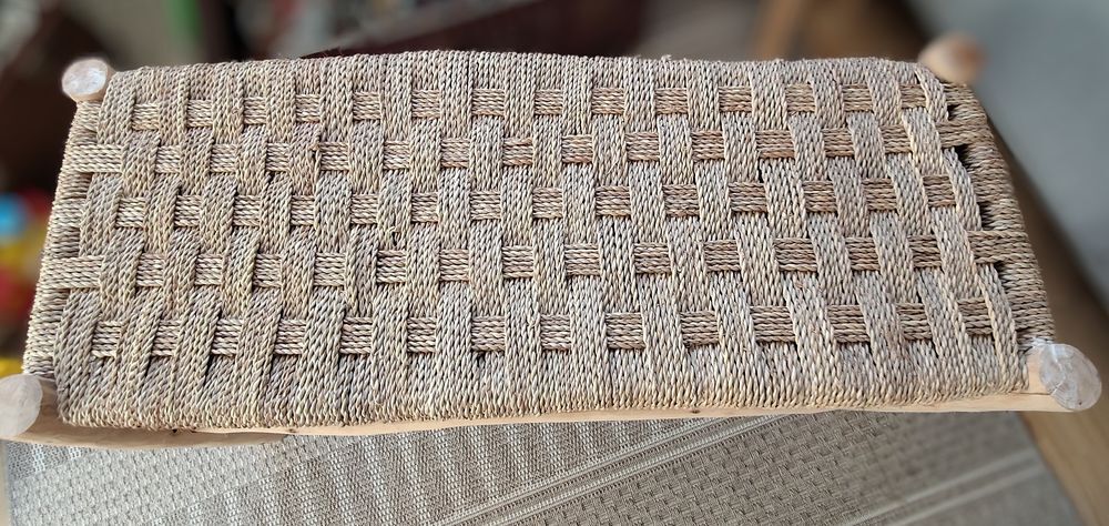banc rotin marocain de chez Libitii Meubles