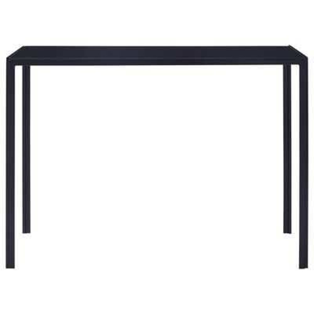 Ensemble 7 pi&egrave;ces : 1 table + 6 chaises marrons, dans son carton Meubles