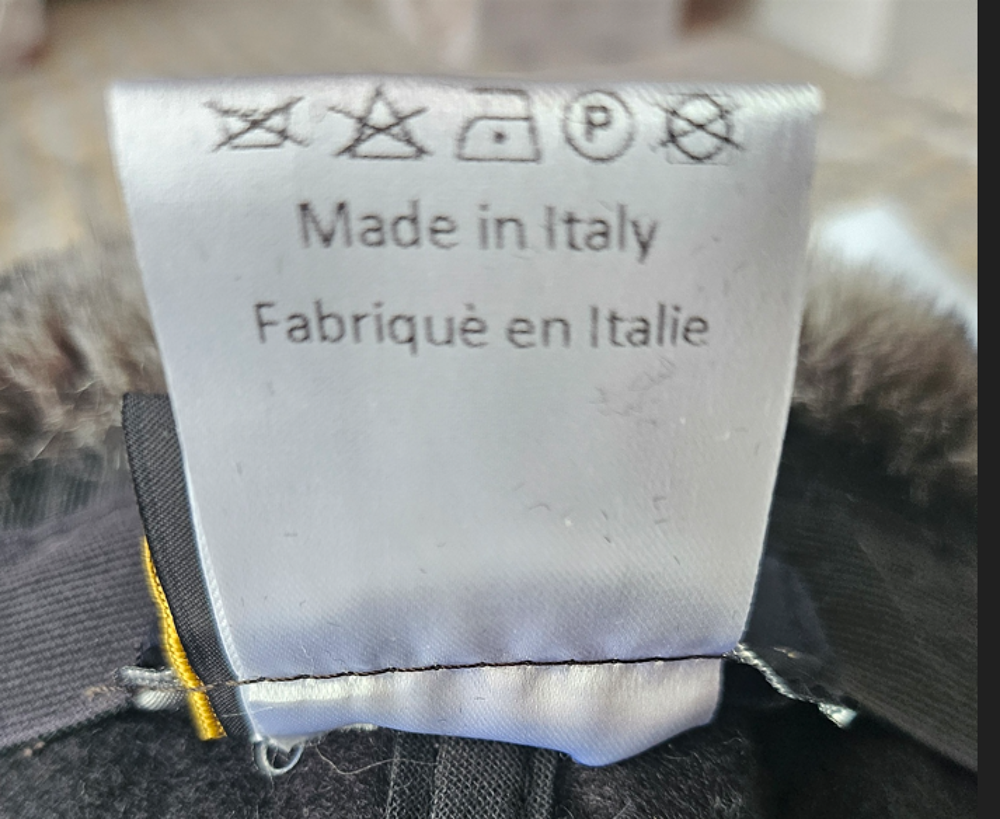 Toque en fourrure Anna Rizzo Firenze taille M Vêtements