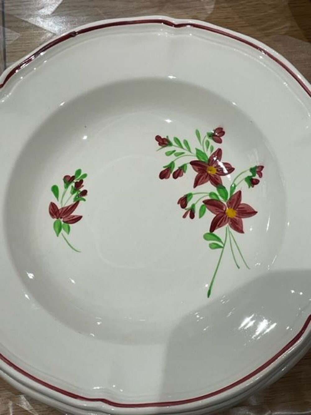 Assiettes anciennes Cuisine