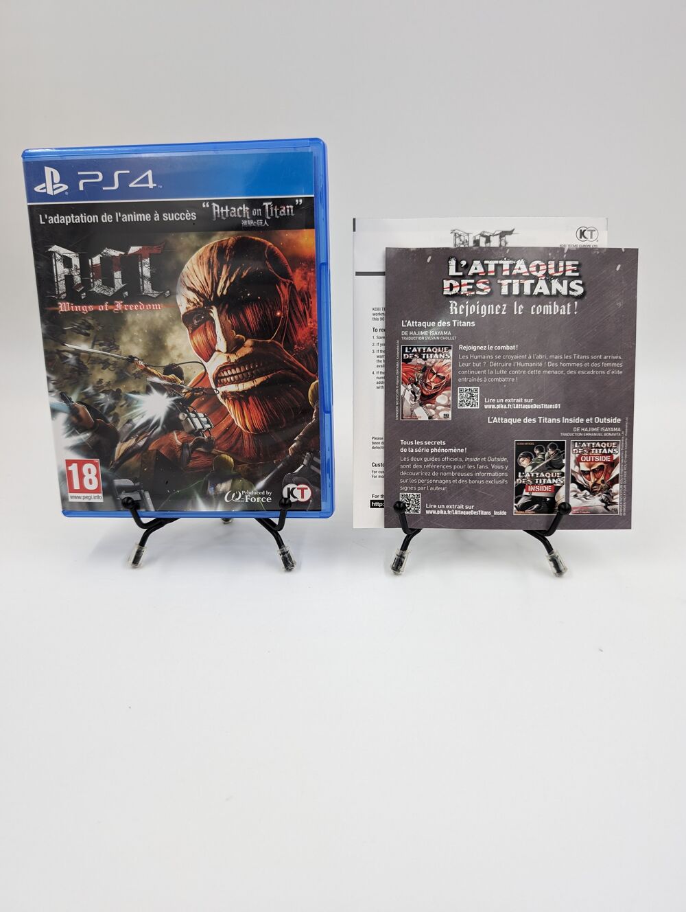 Jeu Playstation 4 A.O.T. Wings of Freedom en boite, complet Consoles et jeux vidéos