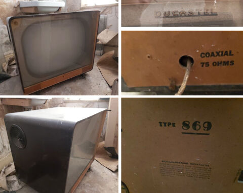 T�l�vision Ducastel des ann�es 1950 90 Haudainville (55)