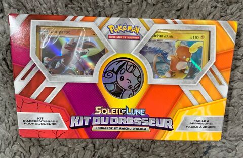 Pokemon Soleil et Lune - Lougaroc et Raichu d'Alola kit du dresseur 11 Lille (59)