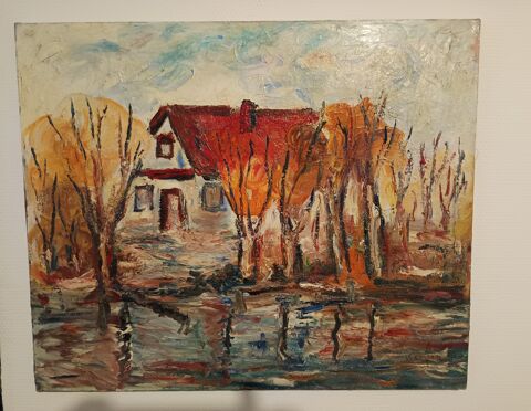 Peinture � l'huile sur toile peintre kerpan 140 Marseille 1 (13)