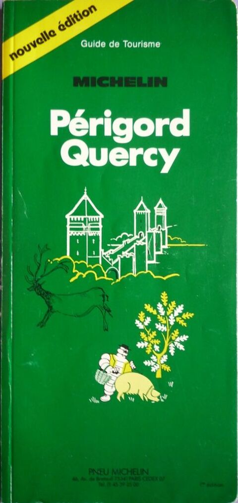 Guide vert MICHELIN Périgord Quercy 3 Paris 13 (75)
