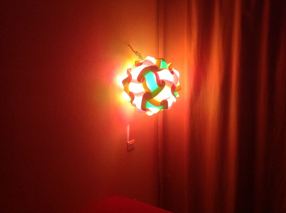LAMPE PUZZLE AMBIENCE CIRQUE 40cm DIAM Envoi Possible
Décoration