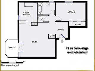  Appartement � vendre 2 pi�ces 50 m�