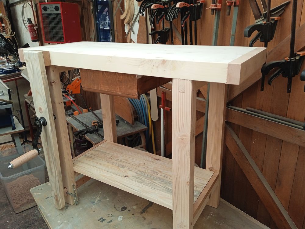 Etabli en bois Bricolage
