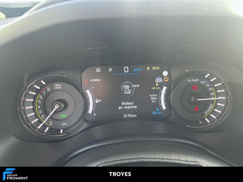 Renegade 1.3 Turbo T4 190 ch PHEV BVA6 4xe eAWD Limited 2024 occasion 10600 Barberey-Saint-Sulpice