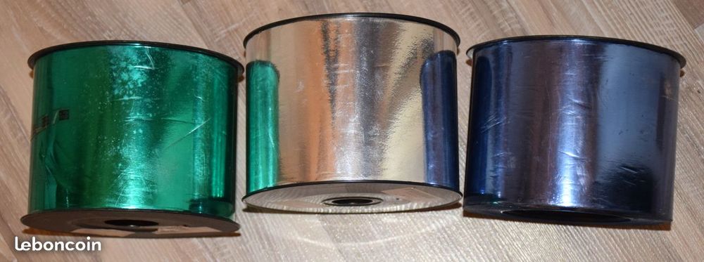 LOT RUBAN DECO MARIAGE - FETE - 100 mm - 68 m x 9 Décoration