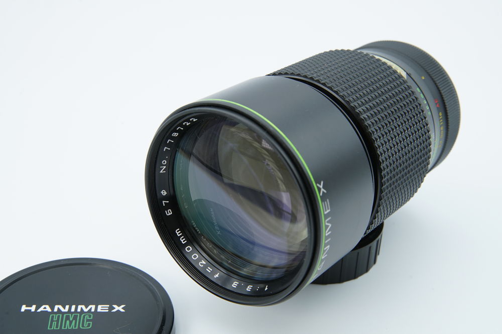 Objectif Konica Hanimex 200mm F3.3 HMC Photos/Video/TV