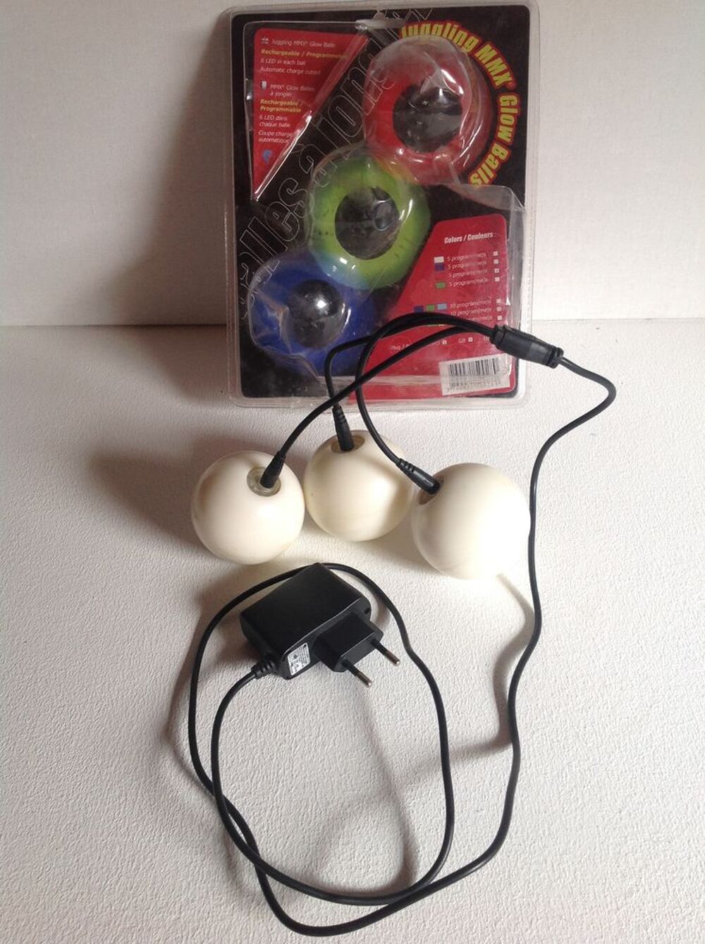 MMX GLOW BALLES &Agrave; JONGLER RECHARGEABLE Envoi Possible Jeux / jouets